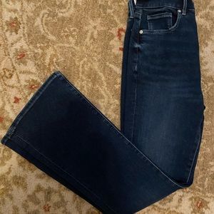 Loft The Slim Flare Leg Jeans size 28 Medium Wash NEW with tags